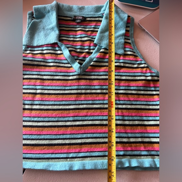 Wild Fable Size XXL Stripped Collared crop top - Picture 5 of 5
